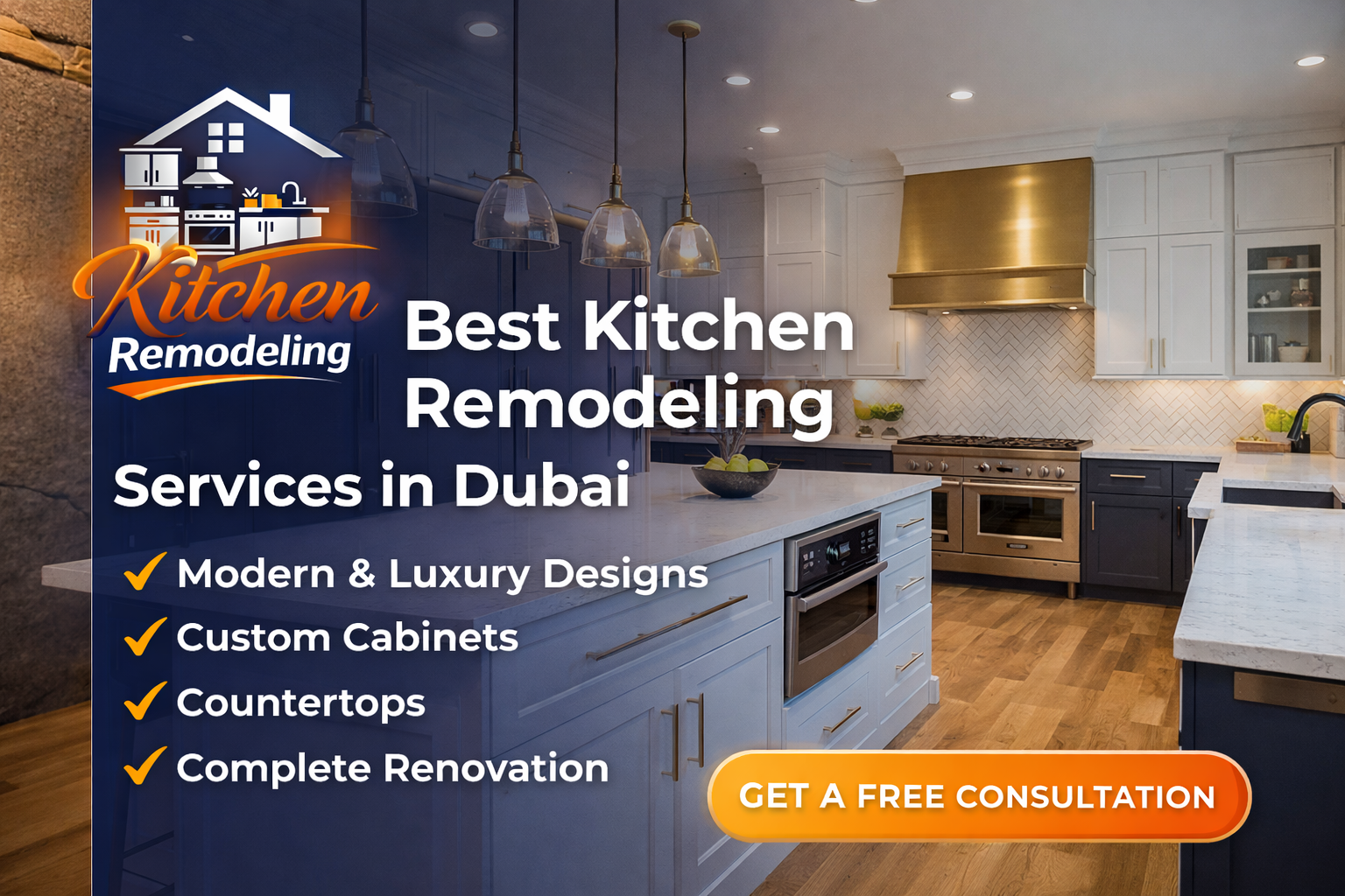 Best Kitchen Remodeling Services in Dubai – Modern & Luxury Designs